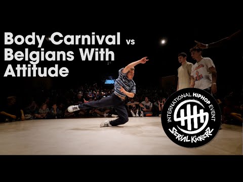 Body Carnival (Japan) vs Belgians With Attitude [top 4] // stance // SERIAL KICKERZ 2022