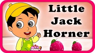 Little Jack Horner Lyrical Video | English Nursery Rhymes Full Lyrics For Kids &amp; Children
