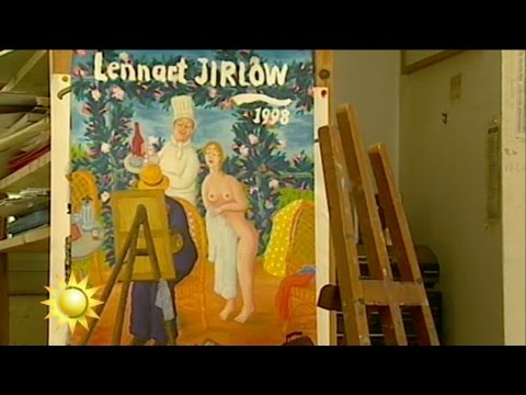 Sommargästen: Lennart Jirlow - en av Sveriges mest kända konstnärer - Nyhetsmorgon (TV4)