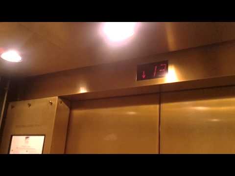 Old Westinghouse High-Speed Traction Elevators at the Wake County Govt. Bldg., Raleigh, NC