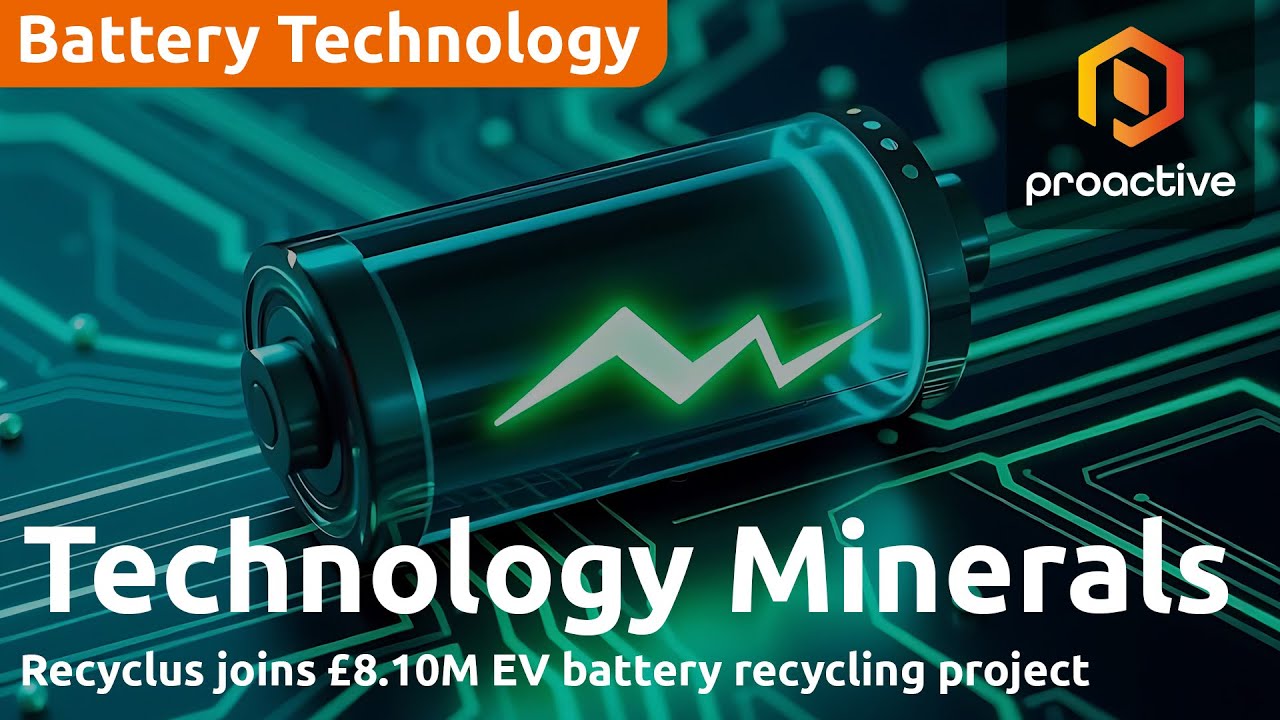 Technology Minerals: consortium with Mint, JLR and WMG awarded £8.1m