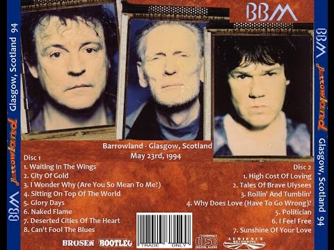BBM- Bruce, Moore, Baker- Barrowlands, Glasgow, Scotland 5/23/94
