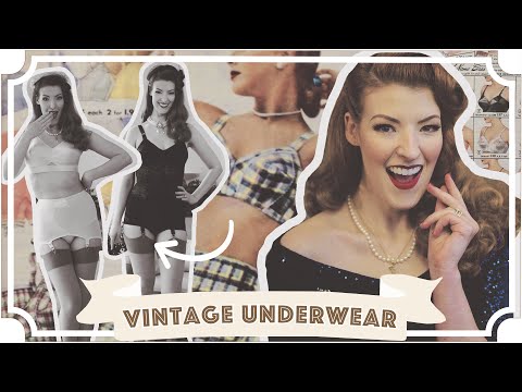 I Wore Vintage Underwear For A Week