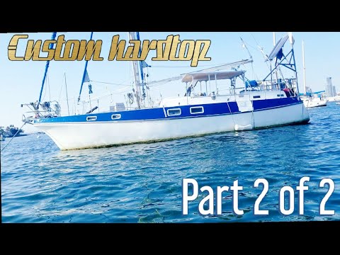 Custom boat hardtop / pilot house build part 2 [ watch till the end ] Ep.10