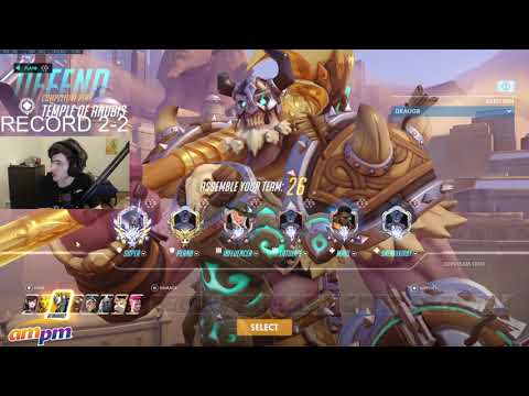 SUPER INSANE REINHARDT GAMEPLAY OVERWATCH SEASON 30 TOP 500