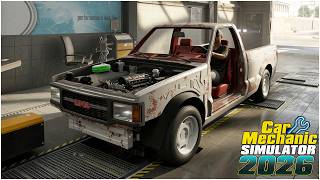 FINIAMO LA DEMO MONTANDO LA MACCHINA E PROVANDOLA - CAR MECHANIC SIMULATOR 2026 Demo - GAMEPLAY ITA