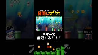【目隠しマリオ】スターを無駄にするな‼️