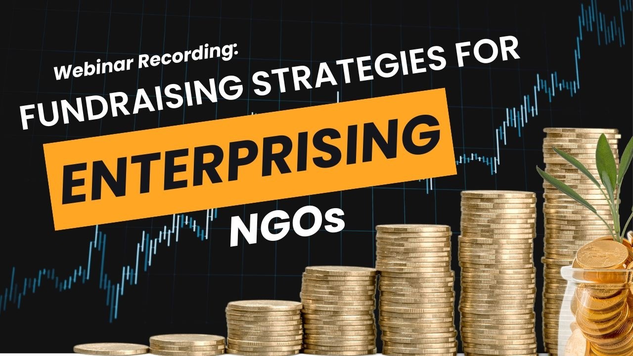 Funding for NGOs: Innovative Grant Strategies & Social Enterprise Models | Expert Webinar Insights