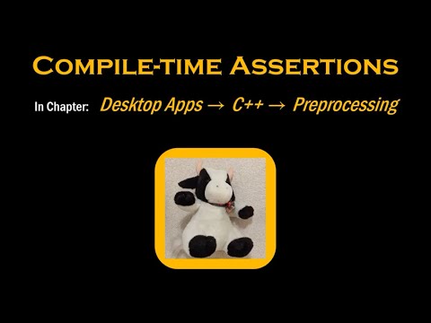 C++: Compile-time Assertions