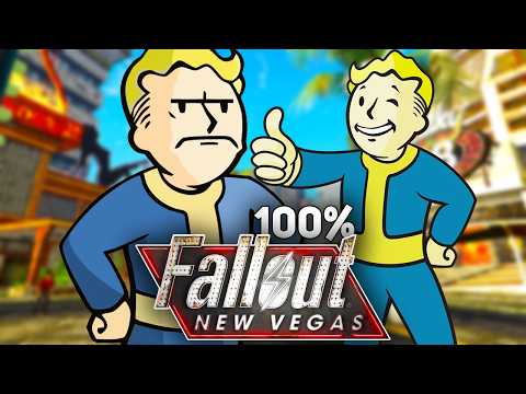 I Played 100% of Fallout New Vegas.. It Was Incredible...