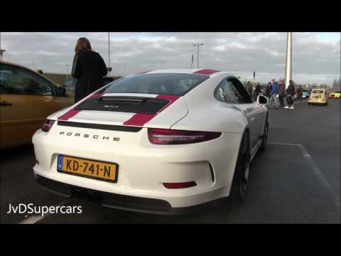 2017 Porsche 911 R - Start-Ups, Revs, Acceleration & Sounds!