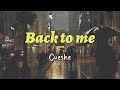 Back To Me Cueshe Lyrics