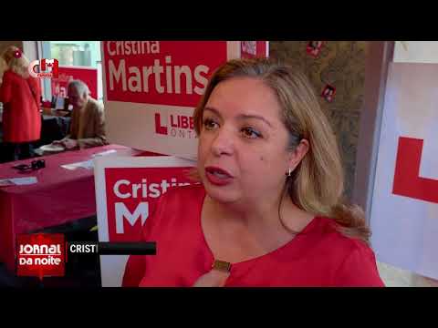 Jornal da Noite Canadá - Candidatura de Cristina Martins