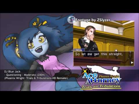 Phoenix Wright: Trials & Tribulations [Remix] - Questioning - Moderato (2004)