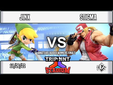 Tripoint Stadium - Amateur Ladder Winners Finals - Jinx(Toon Link) Vs. Stigma(Terry)