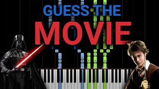 Can You Guess the Movie Theme? (Piano Quiz - Part 1)