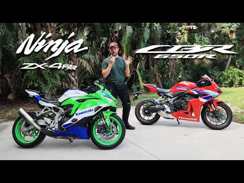 Do I regret BUYING the Kawasaki Ninja ZX-4RR over the Honda CBR650R ?