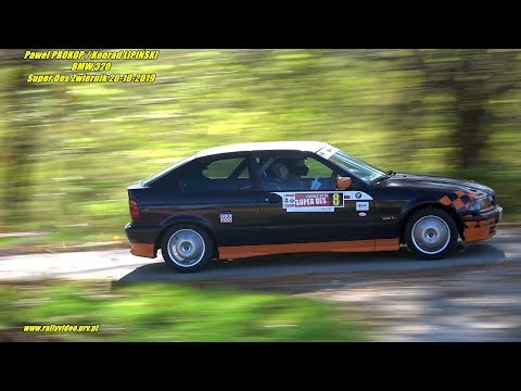 Paweł PROKOP / Konrad LIPIŃSKI - BMW 320 - Super Oes Zwiernik 20-10-2019