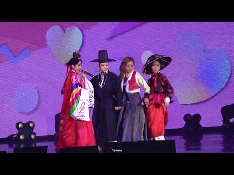 [4K] 190713 마마무 (MAMAMOO) 팬미팅 무무전:장원쟁탈기 오프닝vcr, 쟤가걔야 직캠  fancam