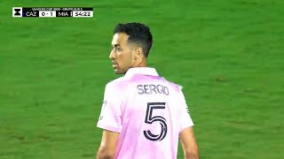 Sergio Busquets vs Cruz Azul (Inter Miami Debut 2023) HD