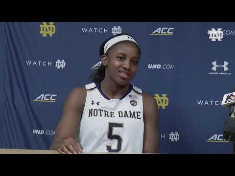 @ndwbb | Post-Game Press Conference vs. Georgia Tech (2019)