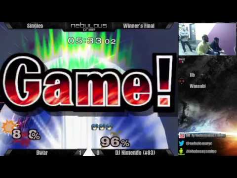 Nebs After Dark #41: Singles - Winner's Final: Bwar vs. DJ Nintendo (#03)