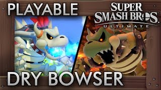 DRY BOWSER Joins Super Smash Bros. Ultimate