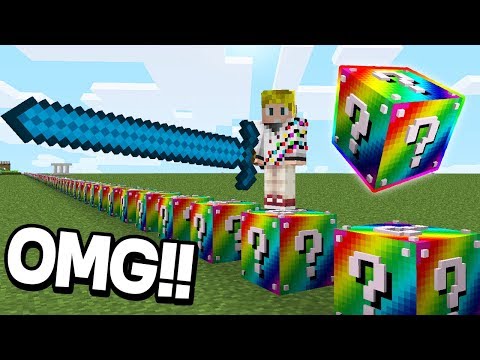 PAIN E HACKER PE RAINBOW LUCKY BLOCK! - MINECRAFT LUCKY BLOCK