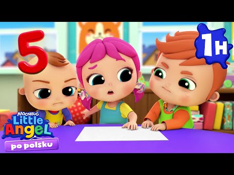Uczymy się liczyć | Piosenki Dla Dzieci 👼🏻 Little Angel Po Polsku 1 godzina