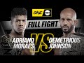 Adriano Moraes vs. Demetrious Johnson | ONE Championship Full Fight