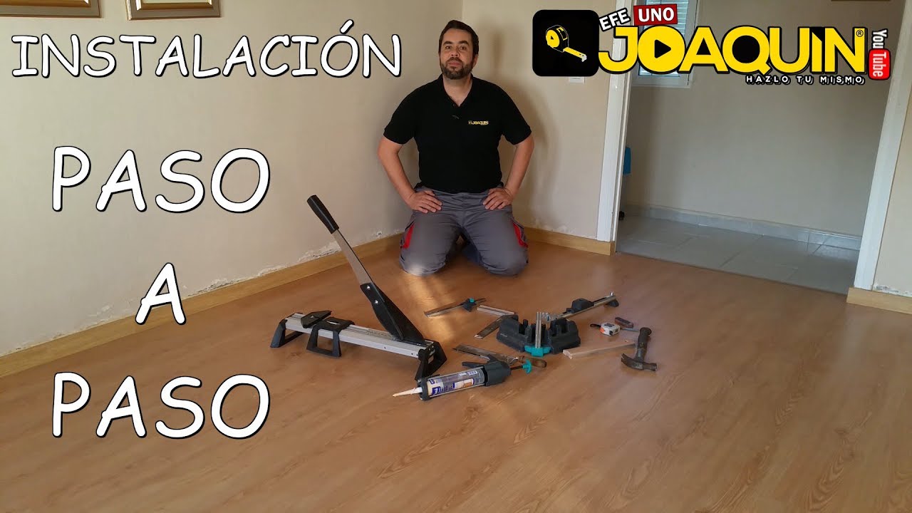 COMO INSTALAR SUELO LAMINADO (Paso a paso)