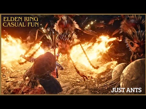 Elden Ring casual fun, pointless edition - Just exterminating some ants