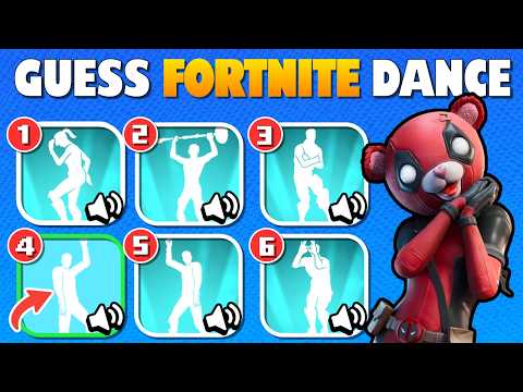 Guess the Fortnite Dances By Music, Sound | Fortnite Challenge
