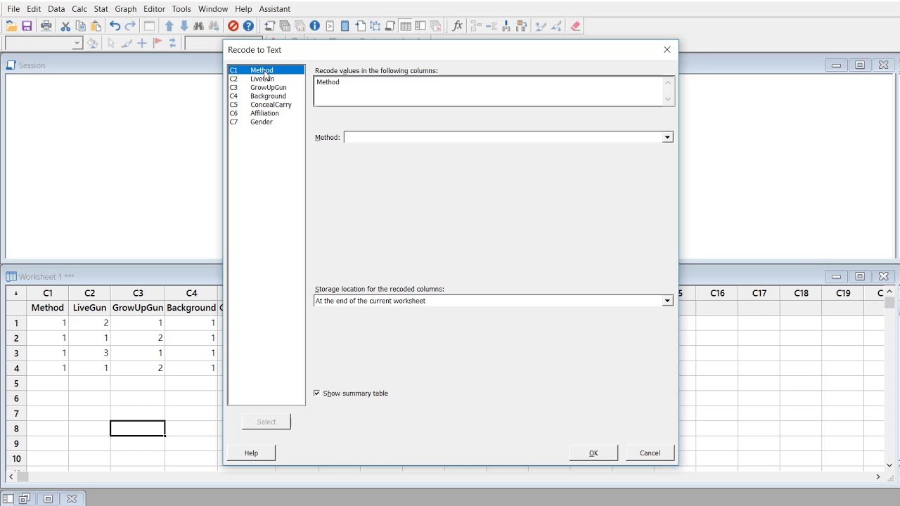 Project 2: Coding Your Data