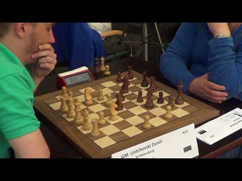 GM Lintchevski Daniil - GM Daniel Fridman, Slav defence, Repid chess