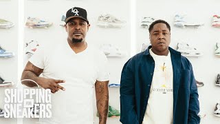 Jadakiss &amp; Sheek Louch Go Shopping for Sneakers at Kick Game