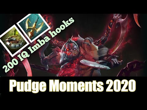 Dota 2 Pudge Moments 2020 | Best HOOKS Compilation [7.27]