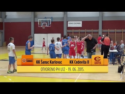 Otvoreno PH U12 Šanac Karlovac - Cedevita II, 19.06.2015.