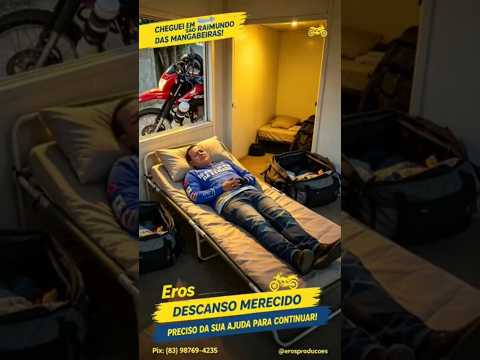CHEGUEI EM SÃO RAIMUNDO DAS MANGABEIRAS — MARANHÃO! PRECISO DA SUA AJUDA PRA CONTINUAR! 🏍️🟨
