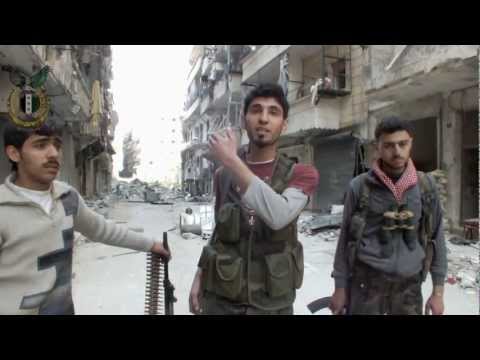 لقاء مع أحد مقاتلي لواء السلام يتحدث عن معنويات المقاتلين في جبهة حي الشيخ سعيد في حلب