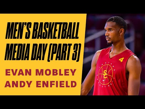 USC Men's Basketball Media Day Pt 3: Andy Enfield and Evan Mobley