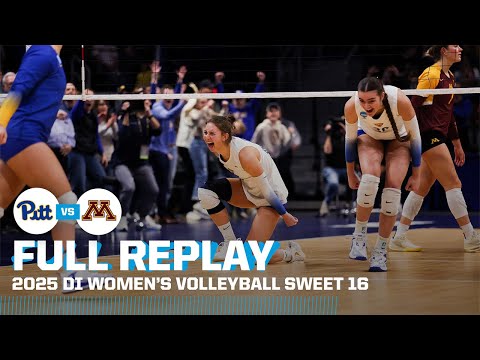Pittsburgh vs. Minnesota: 2025 NCAA women’s volleyball regional semifinals | FULL REPLAY