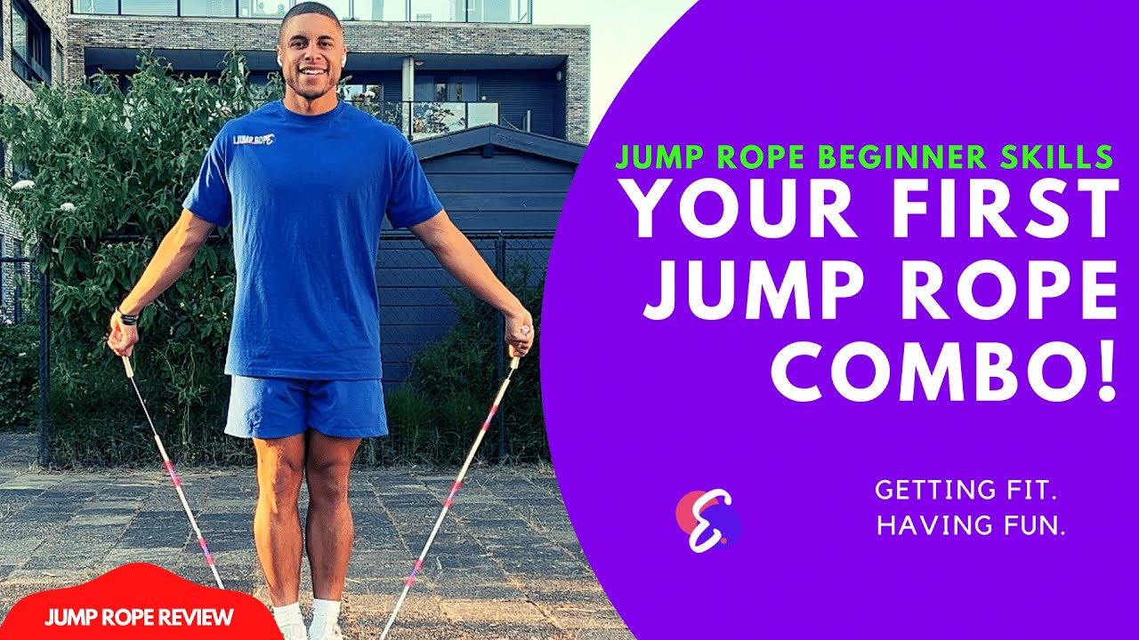 Jump rope beginner tutorial with controlled timing, boxer steps, side swings and crossovers by Geraldo Alken