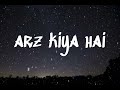 Anuv Jain X Coke Studio Arz Kiya Hai Official Lyrical Video