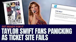 Taylor Swift Fans Panicking As Ticket Site Fails