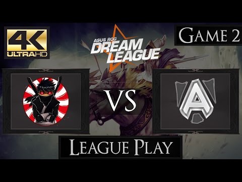 Dota 2 Basically Unknown vs Alliance | DreamLeague Season 3 [4k]