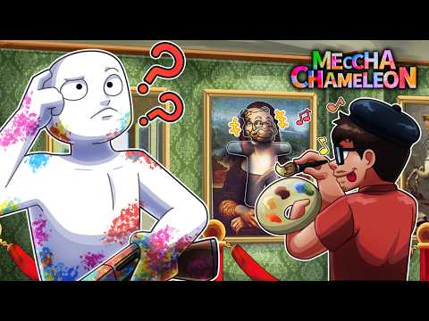 Sneaking a Professional Artist into Meccha Chameleon!