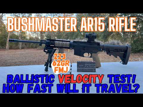 Hornady Black 62gr 5.56 FPS Test 💥 | Bushmaster AR-15 Velocity Results! #review #2025 #2026 #test