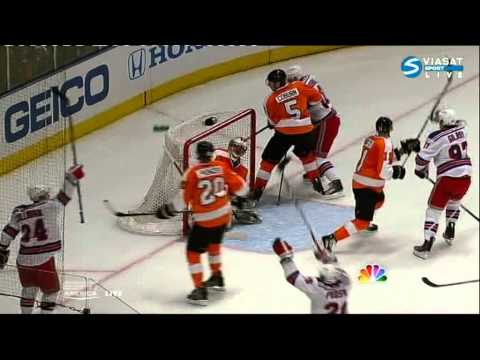0-2 Goal Ryan Callahan (Flyers & Rangers) NHL Mar 6, 2011