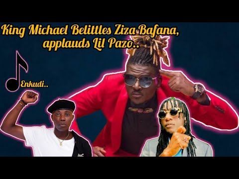 King Michael Belittles & immitates Ziza Bafana's vulgar & bogus lyrics, appreciates Enkudi song.